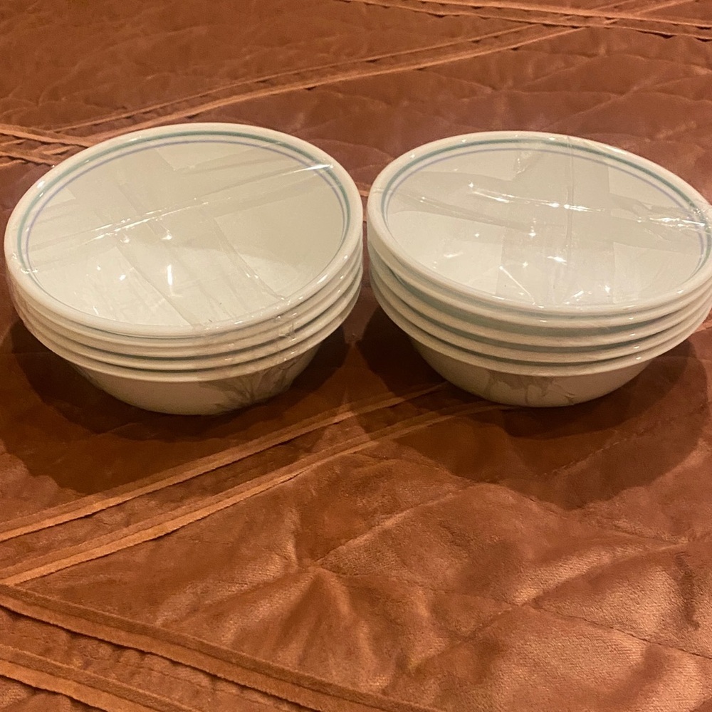 Set of 10 CORELLE soup/salad bowls